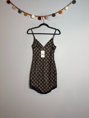 NWT In the Style sequin mini dress